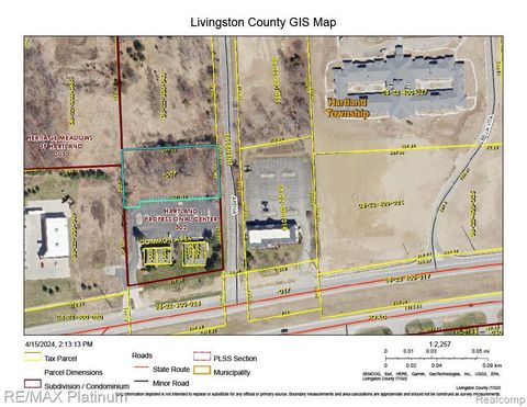 VL HIGHLAND ROAD 0.99 ACRES Hartland Township MI 48353