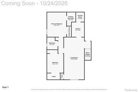 Tiny photo for 3424 Tremonte Circle N, Oakland Charter Township, MI 48306 (MLS # 20261085120)