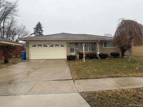 4633 Hayman Drive Warren City MI 48092