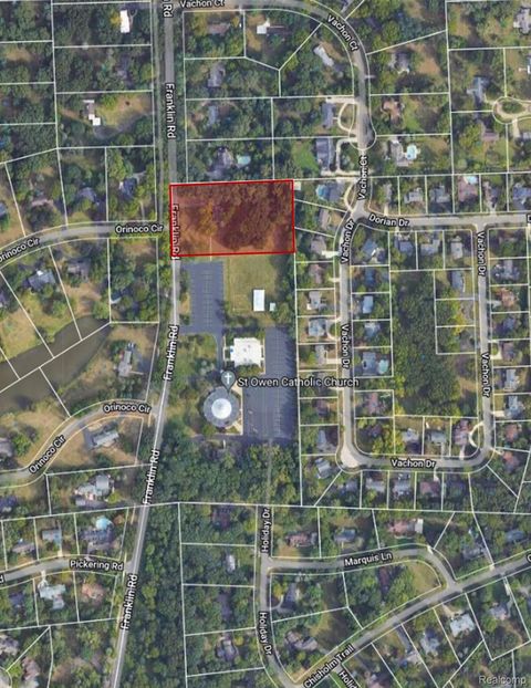 6701 Franklin Road Bloomfield Hills City MI 48301