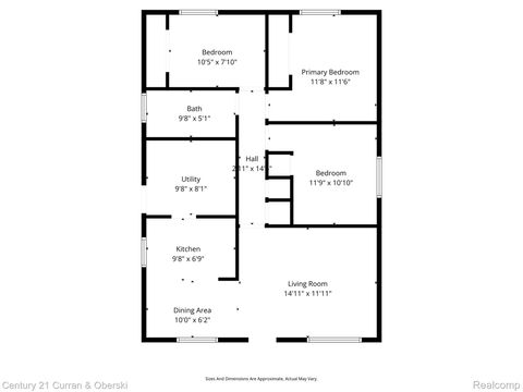 Tiny photo for 7120 Jackson Avenue, Taylor City, MI 48180 (MLS # 20261002189)