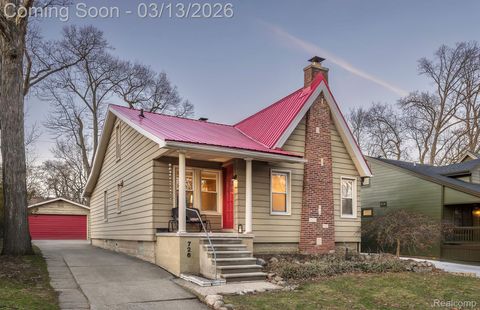 726 W Breckenridge Street Ferndale City MI 48220