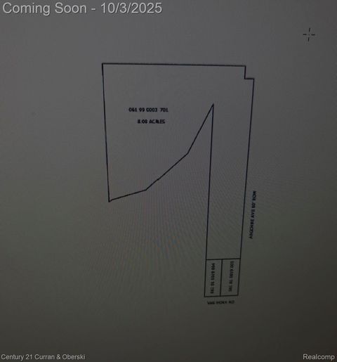 Argonne Ave 8.8 Acres Argonne Avenue Brownstown Charter Township MI 48134