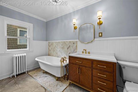 Tiny photo for 863 Iroquois Street, Detroit City, MI 48214 (MLS # 20261084117)