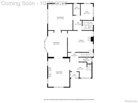 Tiny photo for 863 Iroquois Street, Detroit City, MI 48214 (MLS # 20261084117)