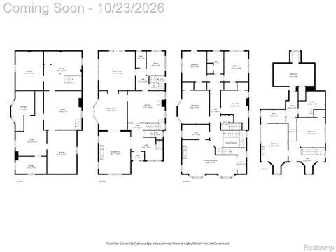 Tiny photo for 863 Iroquois Street, Detroit City, MI 48214 (MLS # 20261084117)