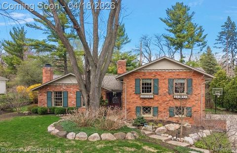 3648 Halla Lane Bloomfield Hills City MI 48301