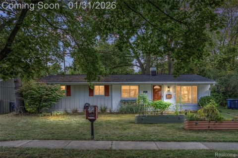 2711 Canterbury Road Ann Arbor City MI 48104