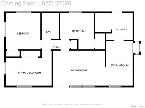 Tiny photo for 1347 S Carlson Street, Westland City, MI 48186 (MLS # 20261009787)