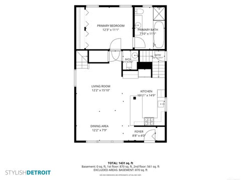 Tiny photo for 342 N Marias Avenue, Clawson City, MI 48017 (MLS # 58050225418)