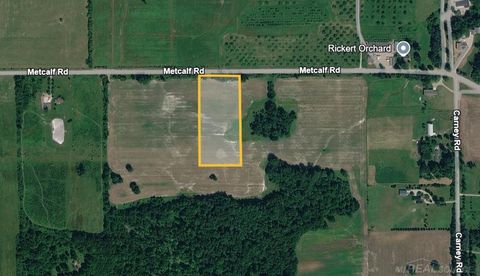 V/L Metcalf Road Emmett Township MI 48022
