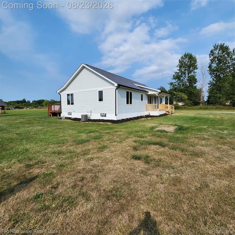 Tiny photo for 12350 Masters Road, Riley Township, MI 48041 (MLS # 20261064456)