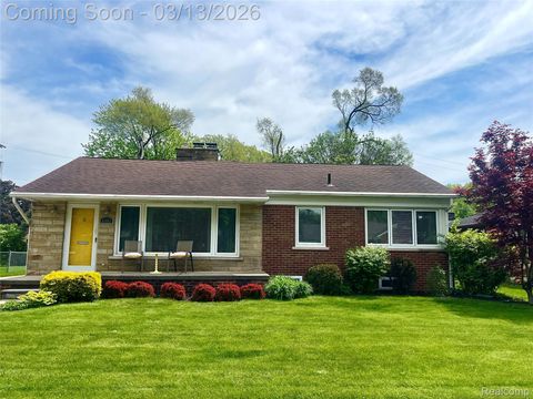 6401 Shenandoah Avenue Allen Park City MI 48101