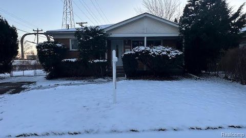 16207 Cleophus Avenue Allen Park City MI 48101