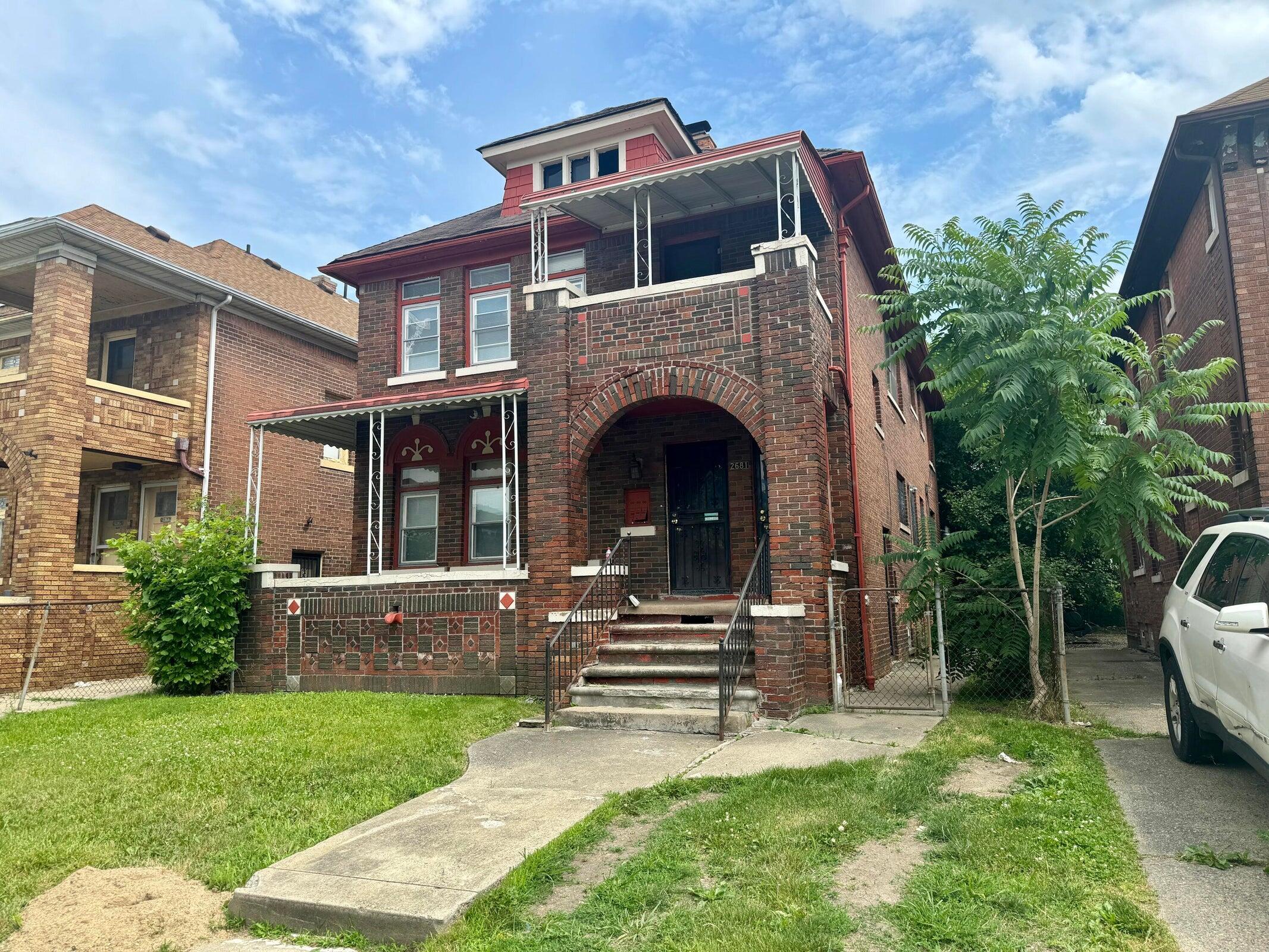 Front of Structure