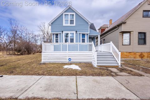 Photo of 3621 Frederick Street, Detroit City, MI 48211 (MLS # 20261029755)