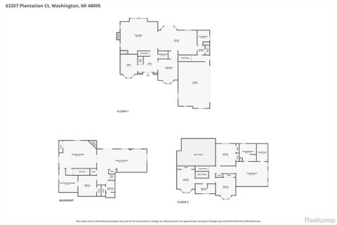 Tiny photo for 63357 N Plantation Court, Washington Township, MI 48095 (MLS # 20261085153)