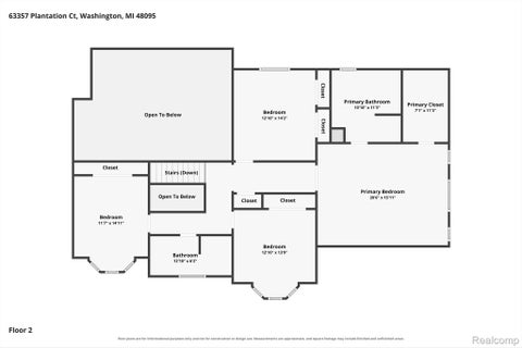 Tiny photo for 63357 N Plantation Court, Washington Township, MI 48095 (MLS # 20261085153)
