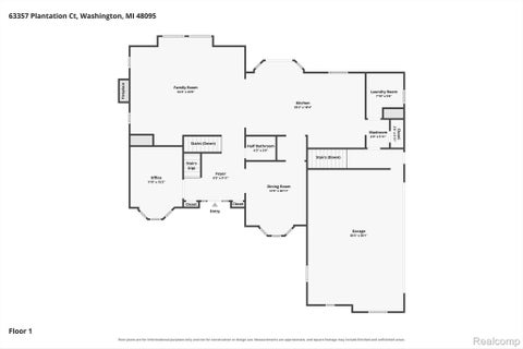 Tiny photo for 63357 N Plantation Court, Washington Township, MI 48095 (MLS # 20261085153)