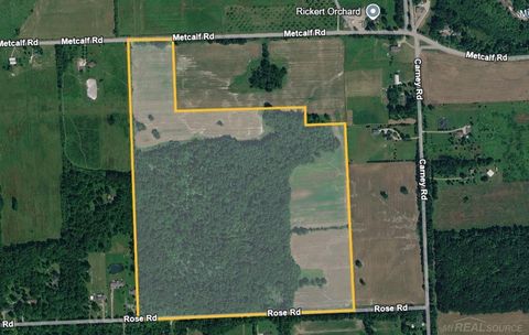 V/L Rose Road Emmett Township MI 48022