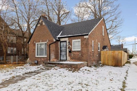 Tiny photo for 191 Eastlawn Street, Detroit City, MI 48215 (MLS # 20251058378)