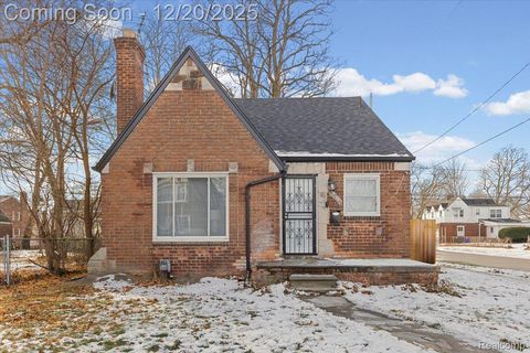 Tiny photo for 191 Eastlawn Street, Detroit City, MI 48215 (MLS # 20251058378)