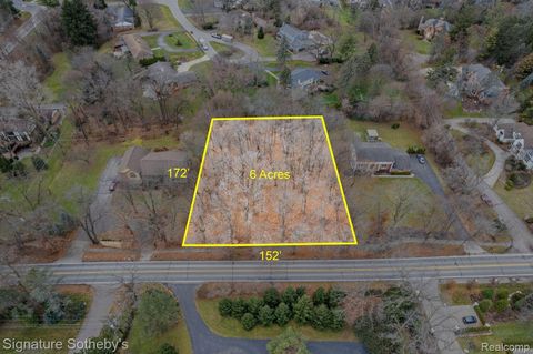 VL Lahser Road Lot 76 Bloomfield Hills City MI 48302
