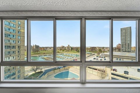 Tiny photo for 8900 E Jefferson Avenue #729, Detroit City, MI 48214 (MLS # 20261021679)