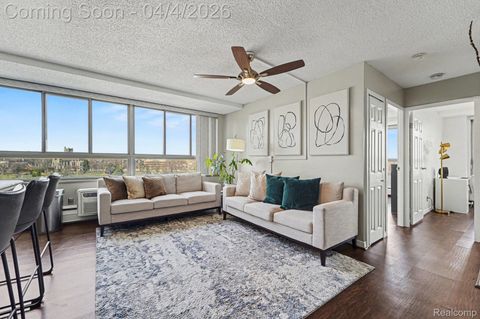 Tiny photo for 8900 E Jefferson Avenue #729, Detroit City, MI 48214 (MLS # 20261021679)