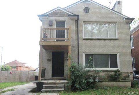 2241-2243 Clairmount Street Detroit City MI 48206