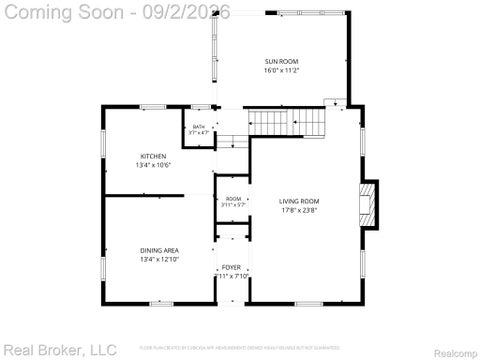 Tiny photo for 446 W Drayton Street, Ferndale City, MI 48220 (MLS # 20261068901)