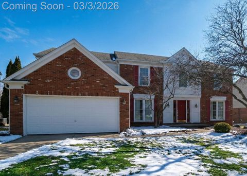 1234 Sandy Ridge Drive Rochester Hills City MI 48306