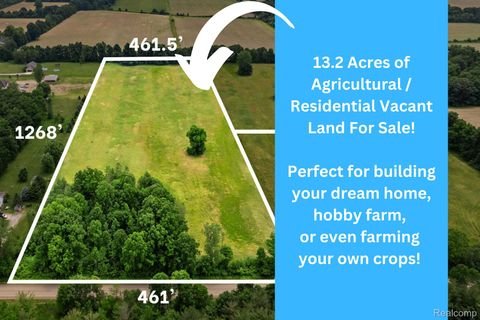 V/L Hough Rd. Hough Rd. Almont Township MI 48003