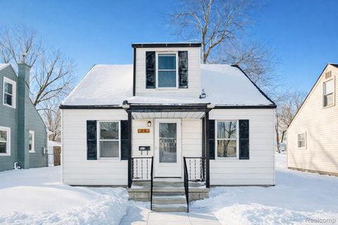 419 W Bernhard Avenue Hazel Park City MI 48030