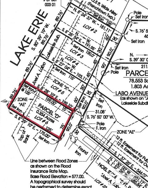 Noel Street Frenchtown Township MI 48166