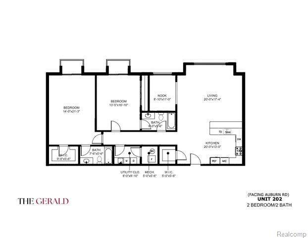 1760 E AUBURN Road 202