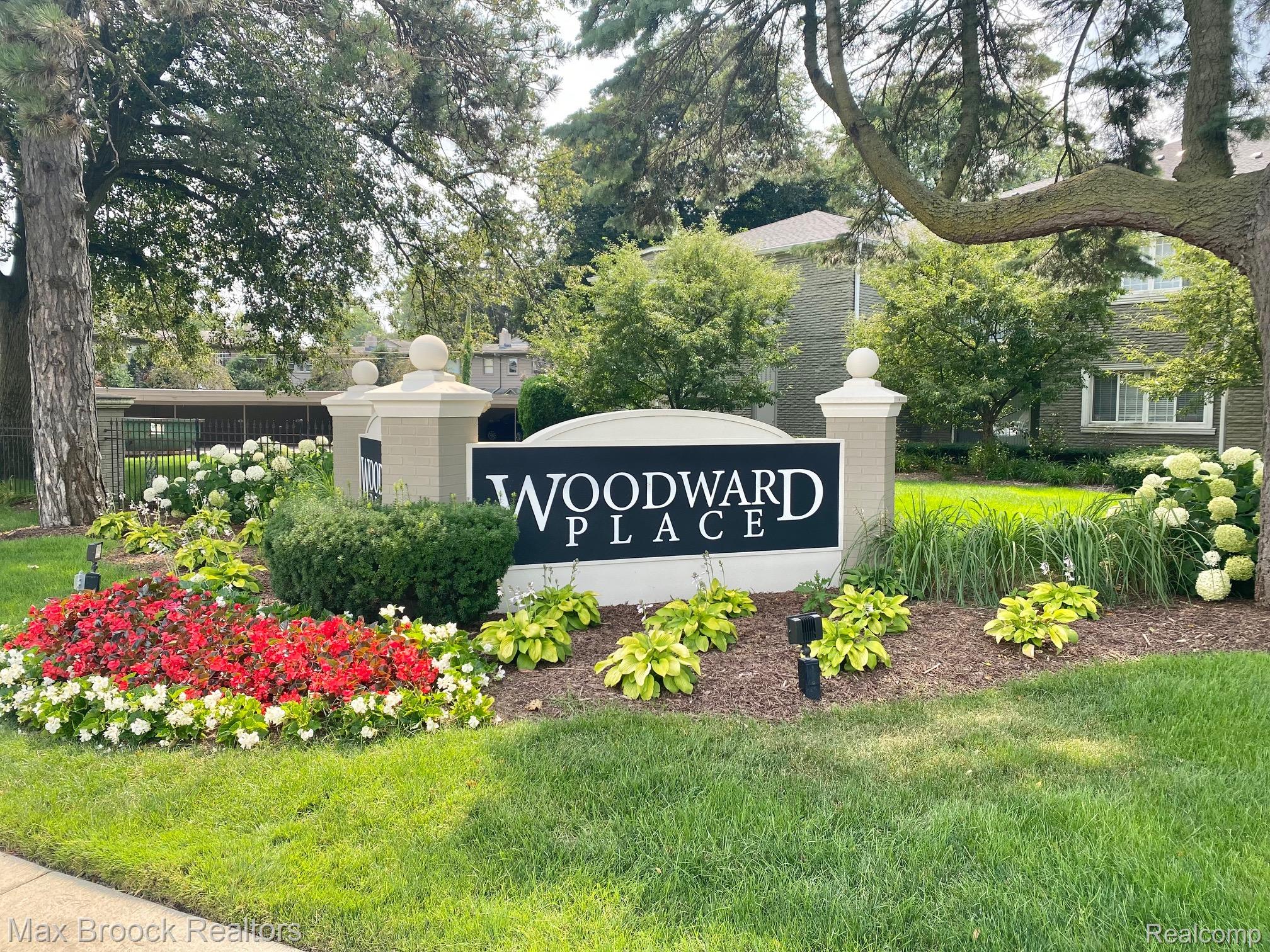 1115 N Old Woodward Ave #61-Manicured Landscaped Gated Entrance