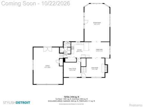 Tiny photo for 9261 Silverside, Green Oak Township, MI 48178 (MLS # 20261084977)