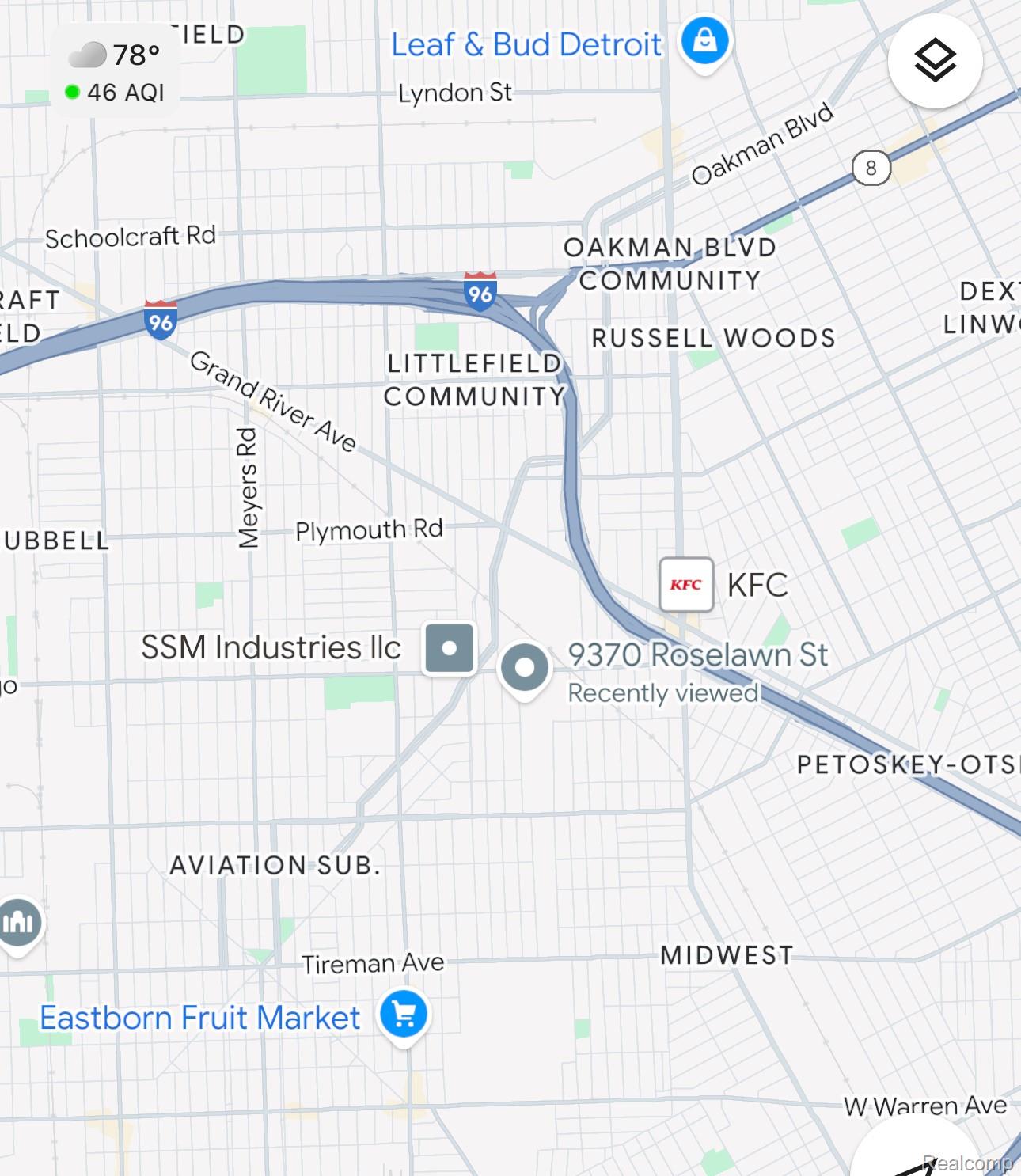 Detroit City, Michigan 48204, United States, ,Commercial,Active,154189