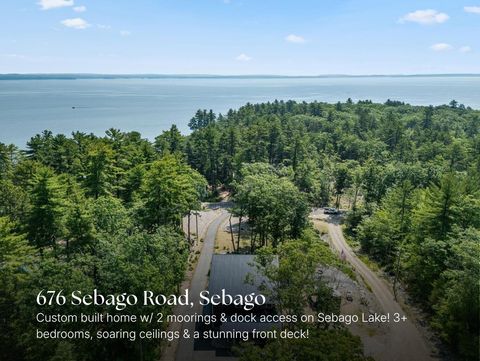 Photo of 676 Sebago Road, Sebago, ME 04029 (MLS # 1669957)