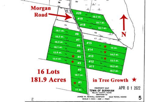 Photo of 00 Morgan Road, Burnham, ME 04922 (MLS # 1669876)