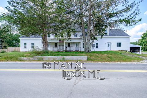 Photo of 178 Main Street, Lisbon, ME 04252 (MLS # 1662886)