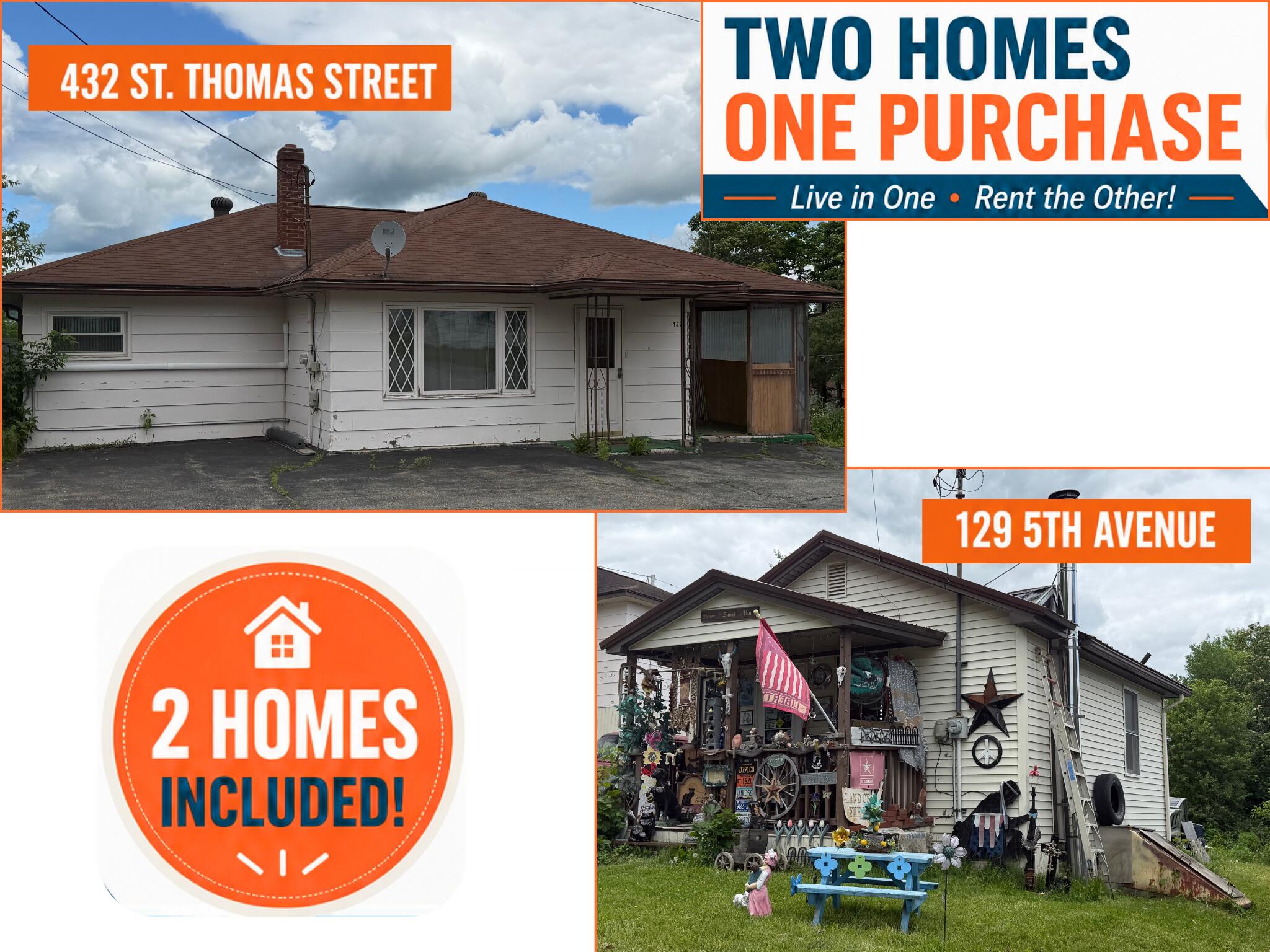 final two homes one purchae