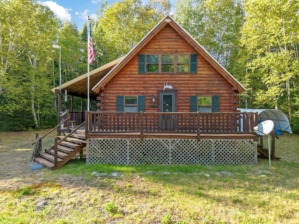 Photo of 11 Woods Road, Dallas Plt, ME 04970 (MLS # 1638916)