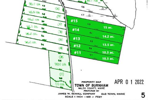Photo of Lots 11-15 Morgan Road, Burnham, ME 04922 (MLS # 1670217)