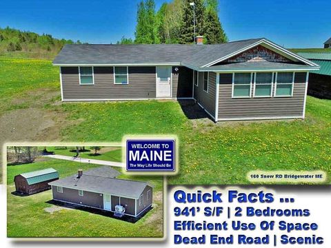 Photo of 160 Snow Road, Bridgewater, ME 04735 (MLS # 1664348)