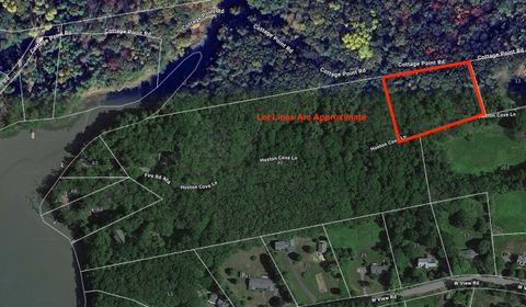 Photo of 031-003-A Huston Cove Lane, Damariscotta, ME 04543 (MLS # 1669328)