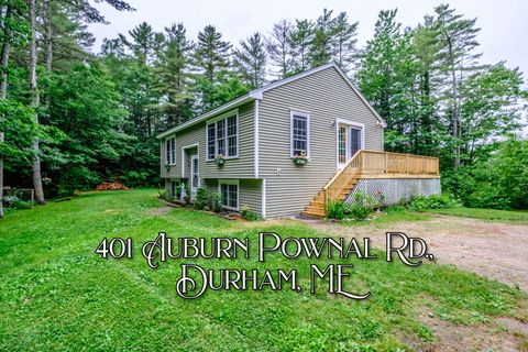 Photo of 401 Auburn Pownal Road, Durham, ME 04222 (MLS # 1667704)