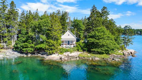 Photo of 99 Huckleberry Point Drive, Deer Isle, ME 04627 (MLS # 1669432)