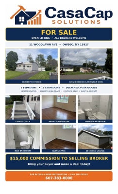 11 WOODLAWN AVE, OWEGO, NY 13827 - Image dc9ea22ecf1cdb6a32f7d703275dddb4/1368039046